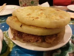 駝肉餡餅的制作